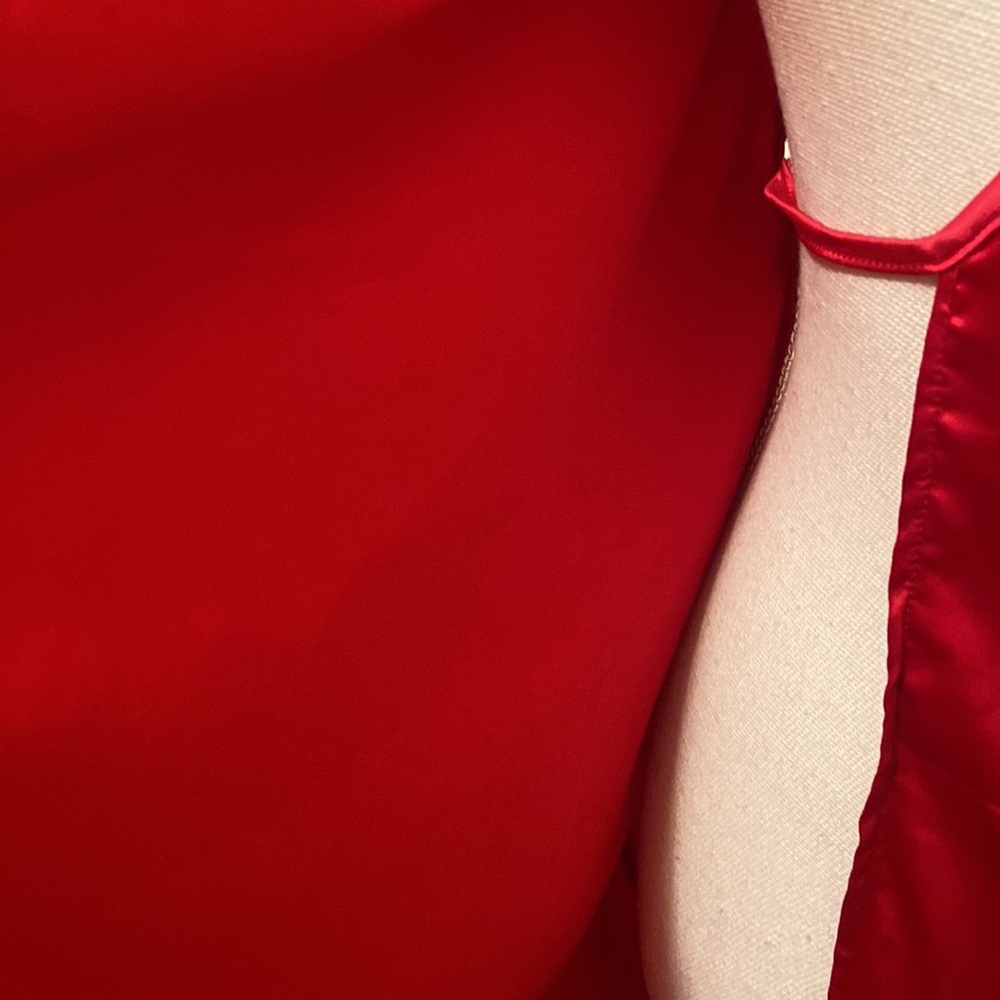 CLEARANCE ❤️Red Wrap Dress - Picture 5 of 7